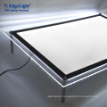 Customized Size Ultra Slim Single Side Advertising Digital Acrylic Led Light Photo Frame